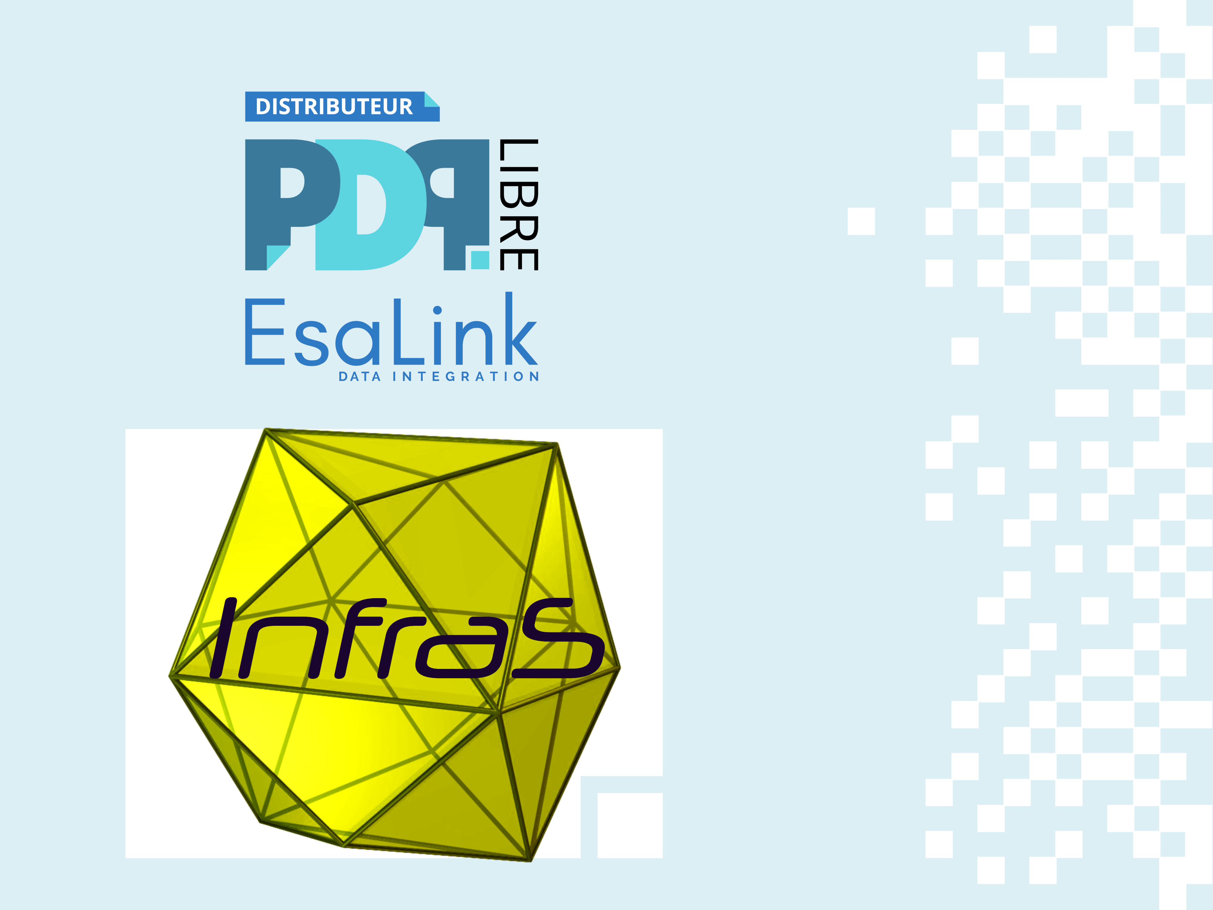 InfraS, distributeur PDP Libre — Plateforme Agr&eacute;&eacute;e Esalink